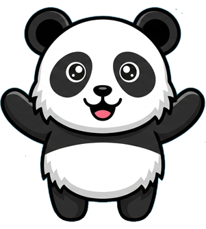 Custom Panda Mascot