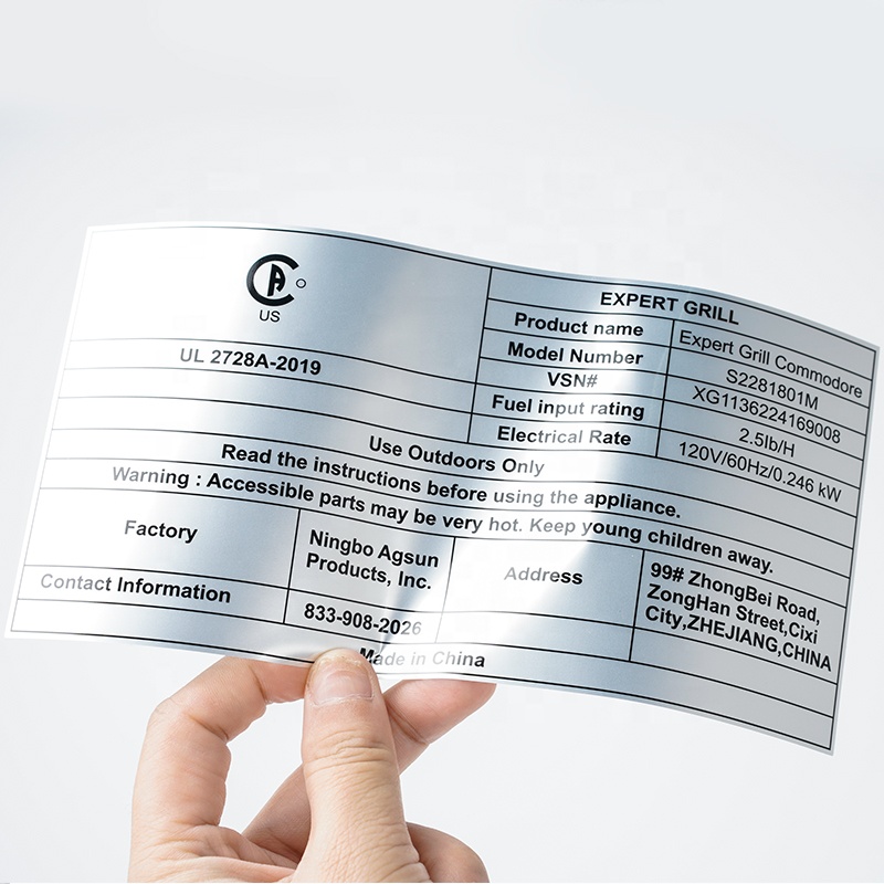 Silver Sticker