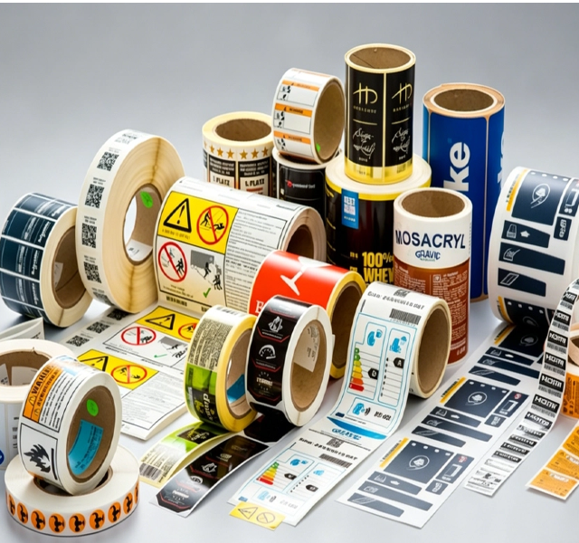 Custom Adhesive Labels
