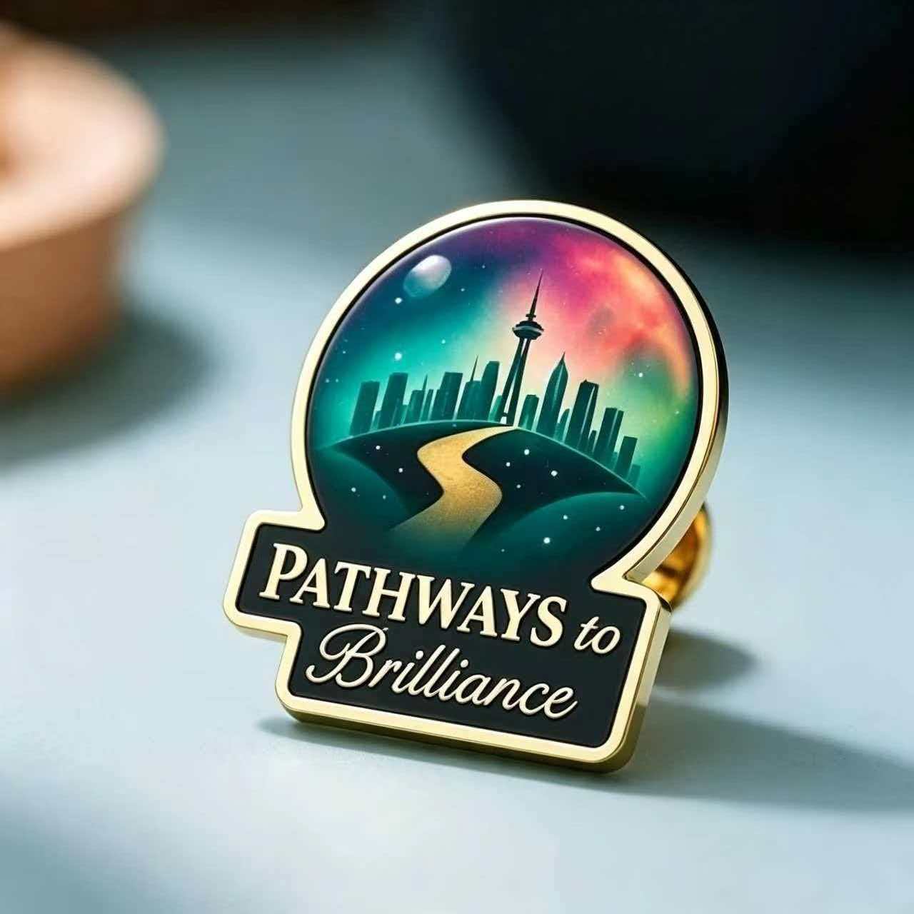 Custom Launch Pins for Brand Promotions
