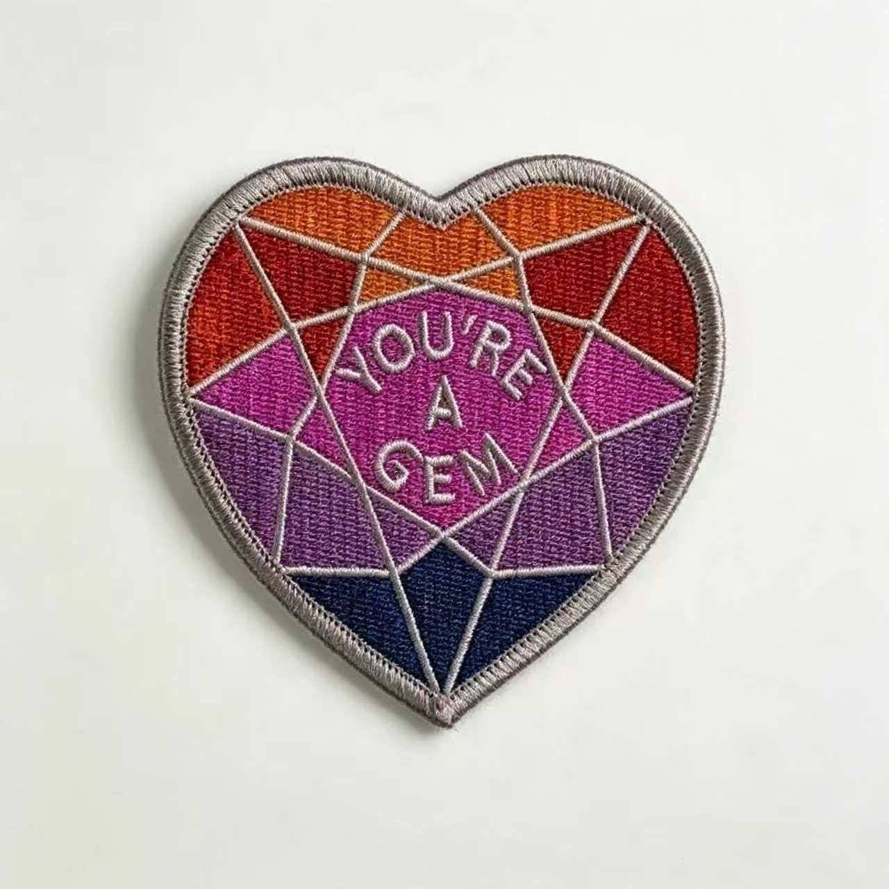 Custom Embroidery Shape Patches