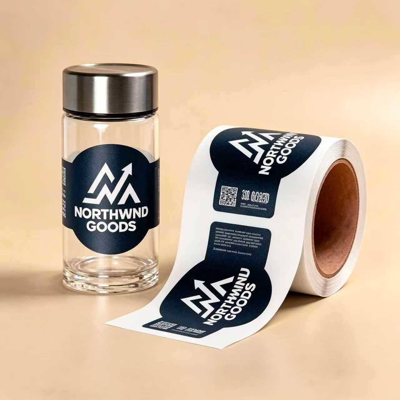 Waterproof Matte Labels