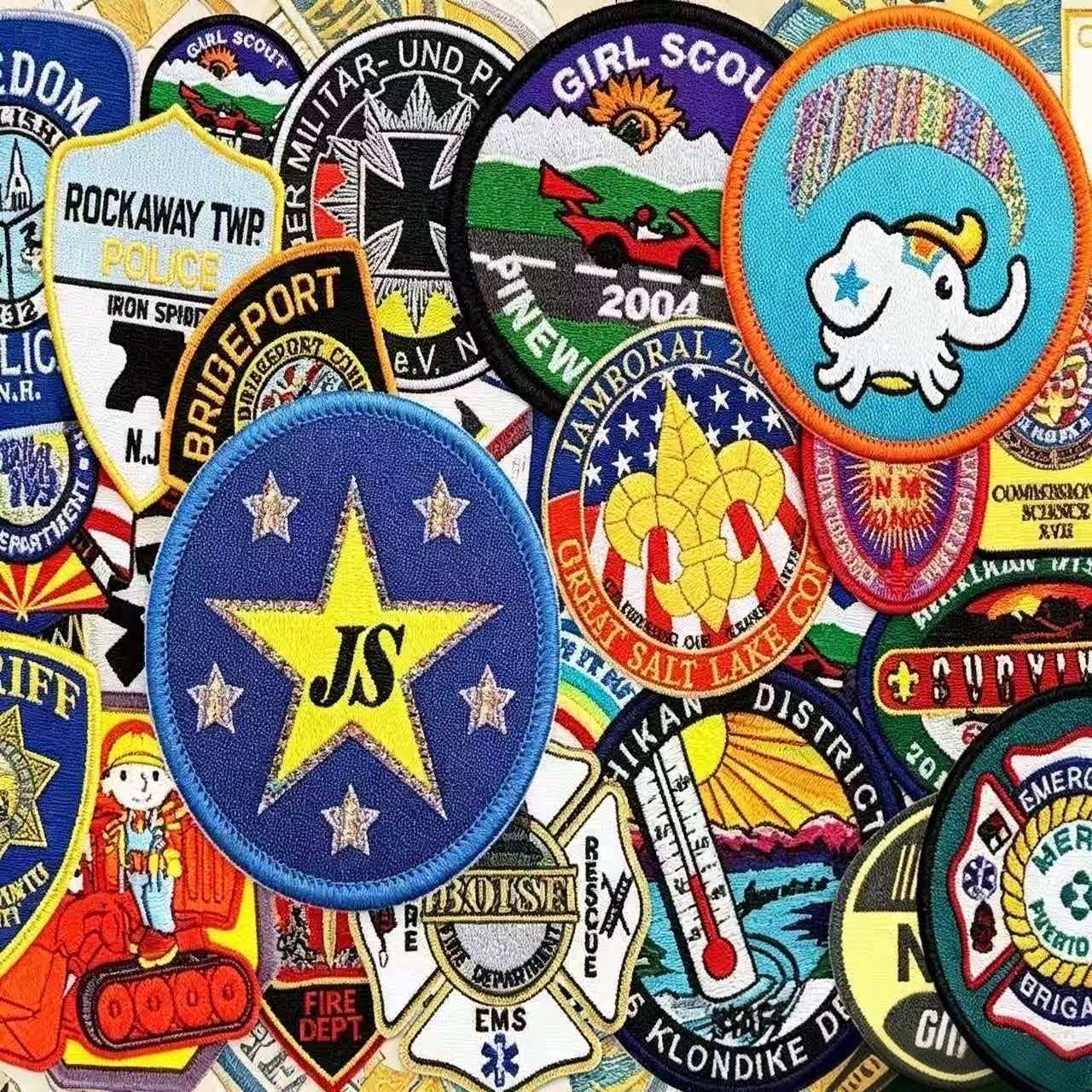 Custom Embroidered Logo Patches