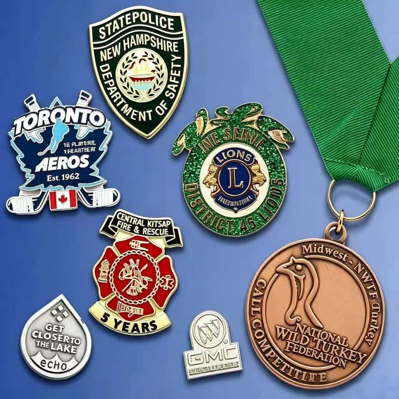 Custom Fan Pride Sports Pins