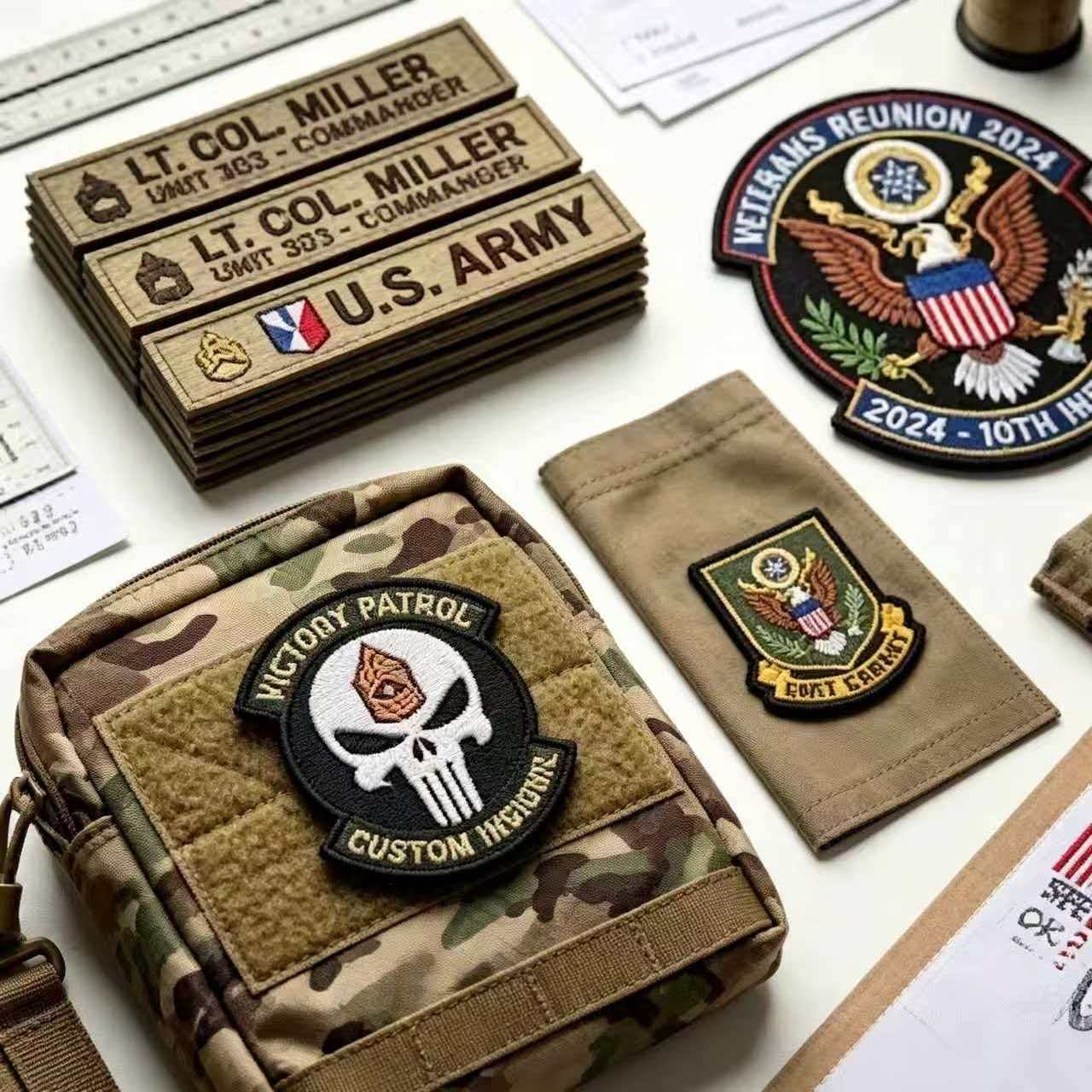 Custom Military Camouflage Patches