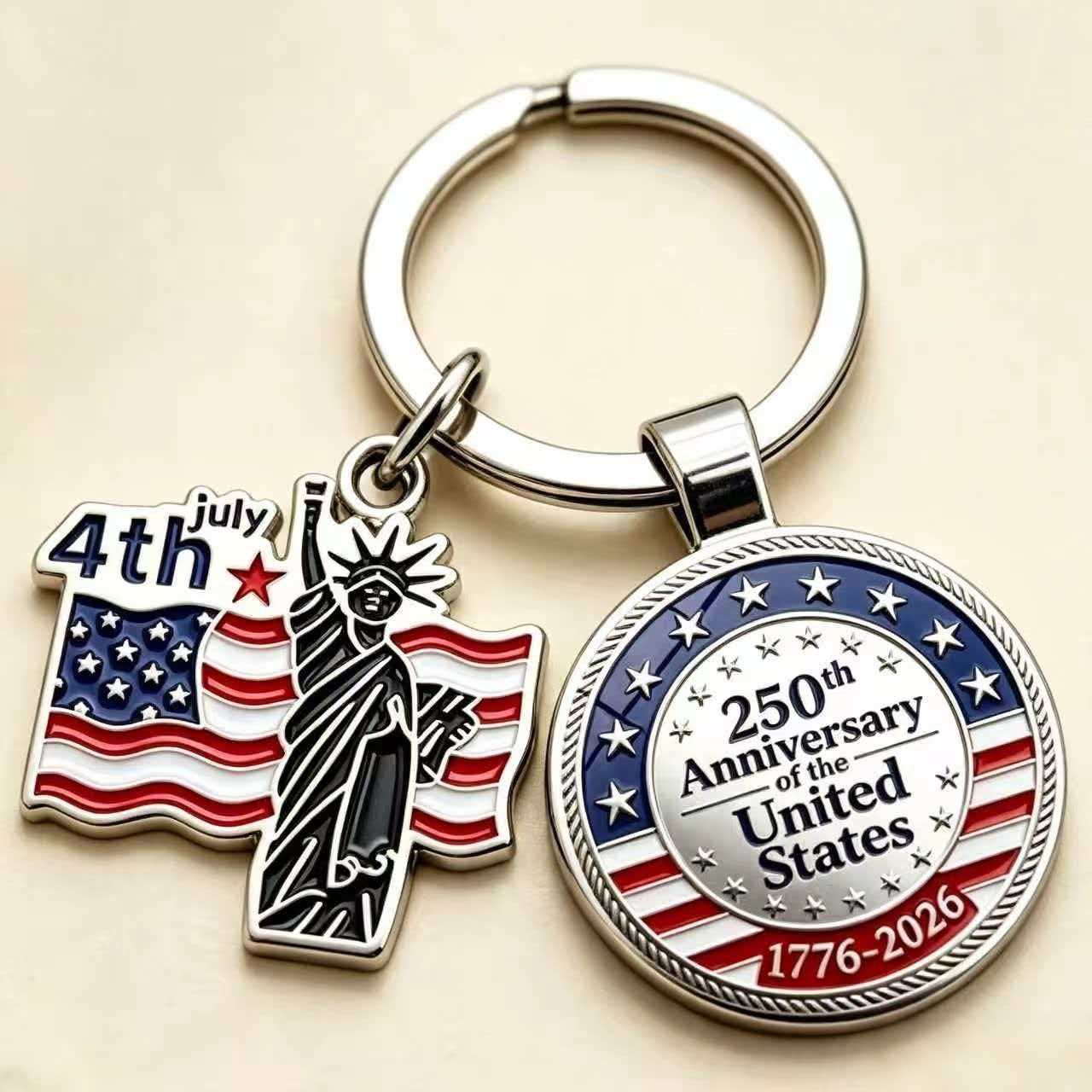 Custom Metal Logo Keychains