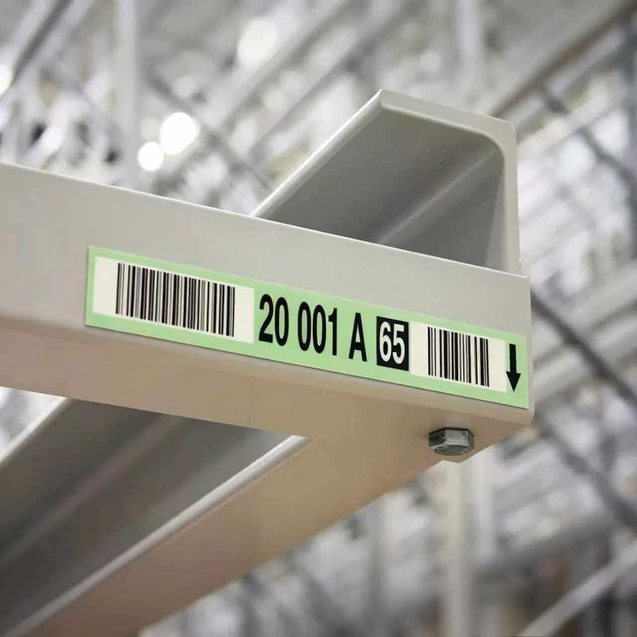 Warehouse Shelf Labels