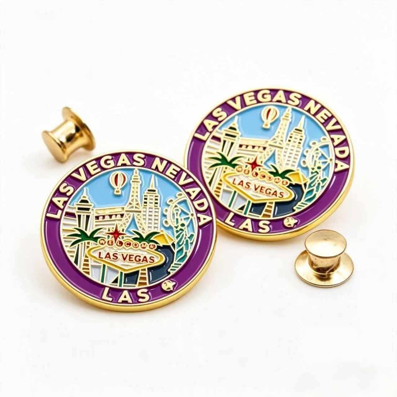 Custom Travel Destination Pins 