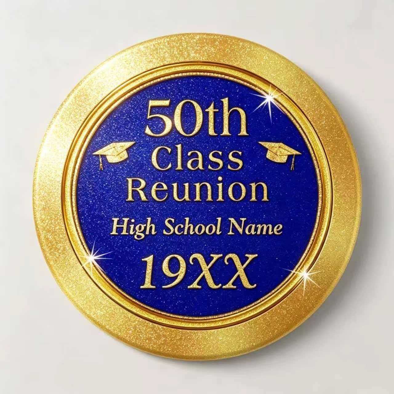 Custom Class Reunion Pins
