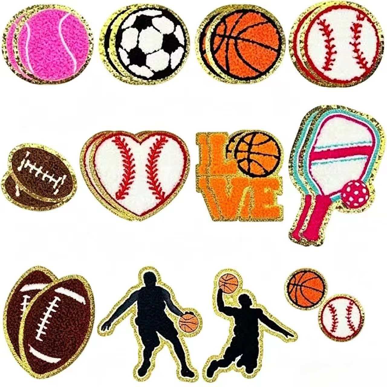 Custom Chenille Shape Patches