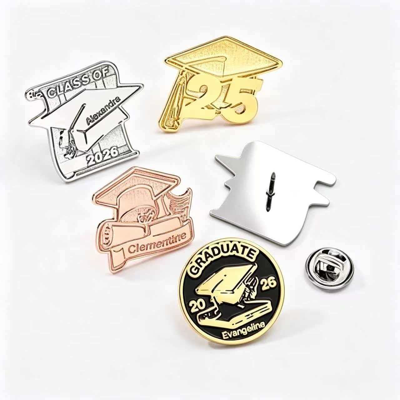 Custom Graduation Lapel Pins