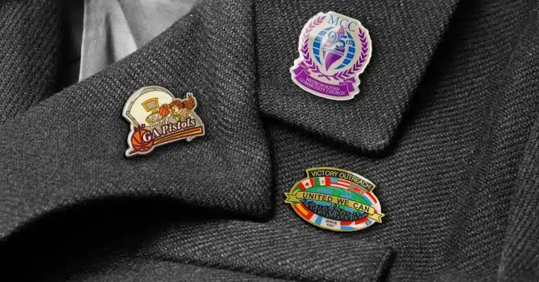 Offset Printed Pins - Custom Lapel Pins | Custom Panda Offset Printed Pins - Custom Lapel Pins | Custom Panda