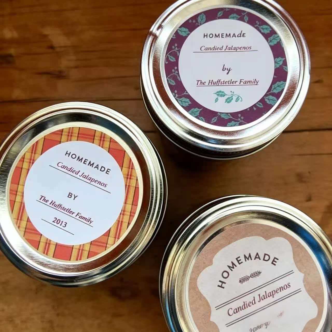  Canned Food Jar Labels