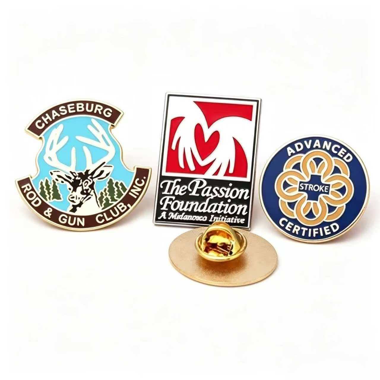 Custom Hard Enamel Lapel Pins