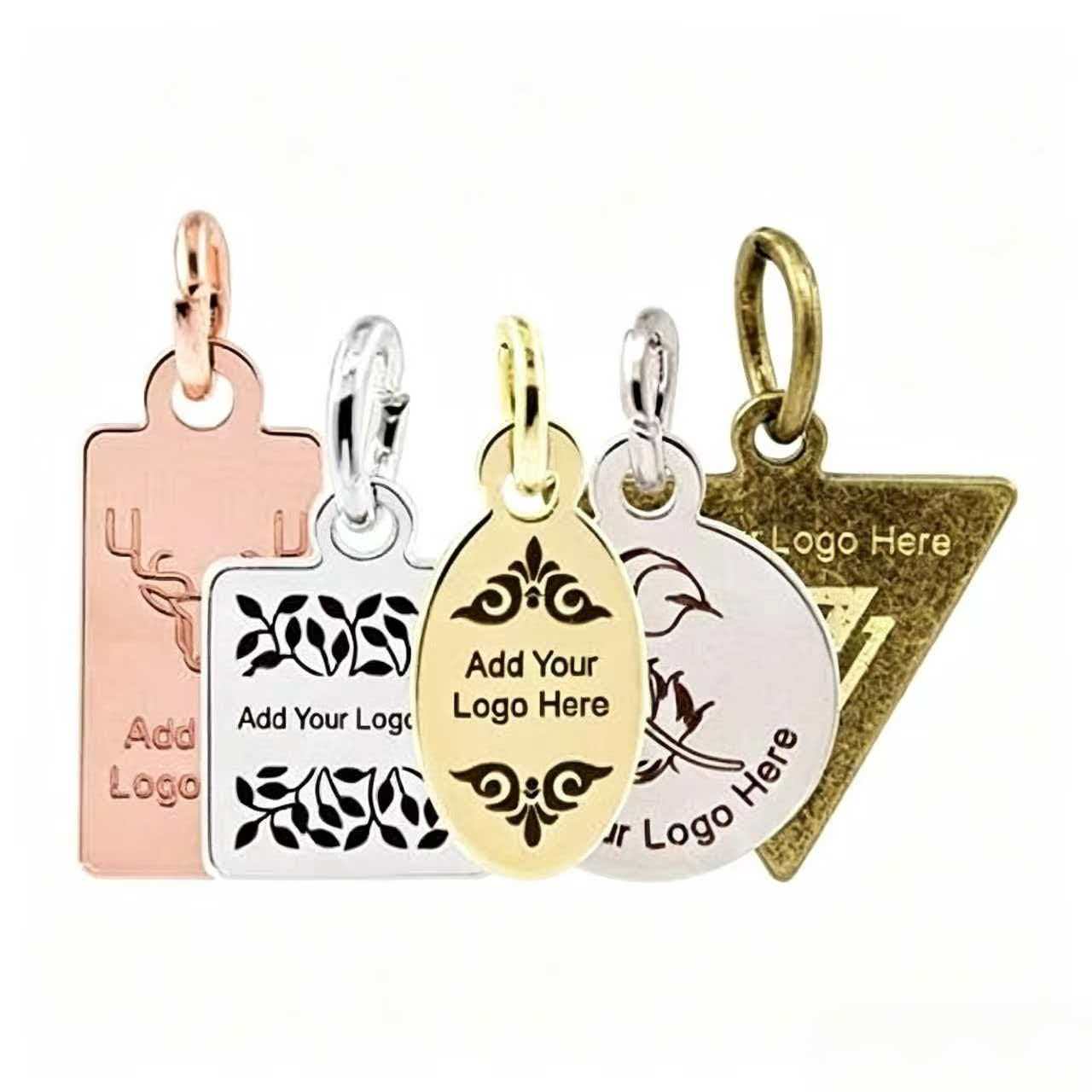 Custom Jewelry Brand Logo Labels