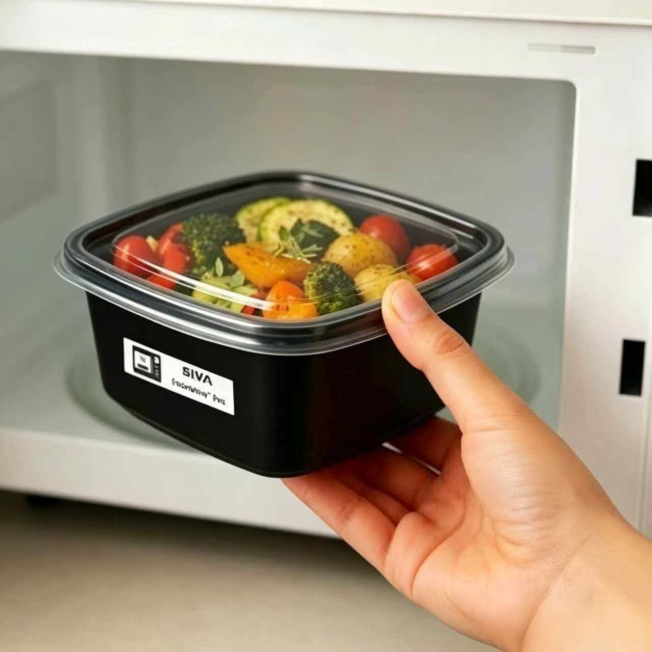  Microwave-Safe Food Labels