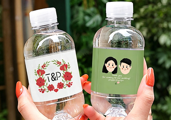 Custom Bottle Labels for Wet Bottles