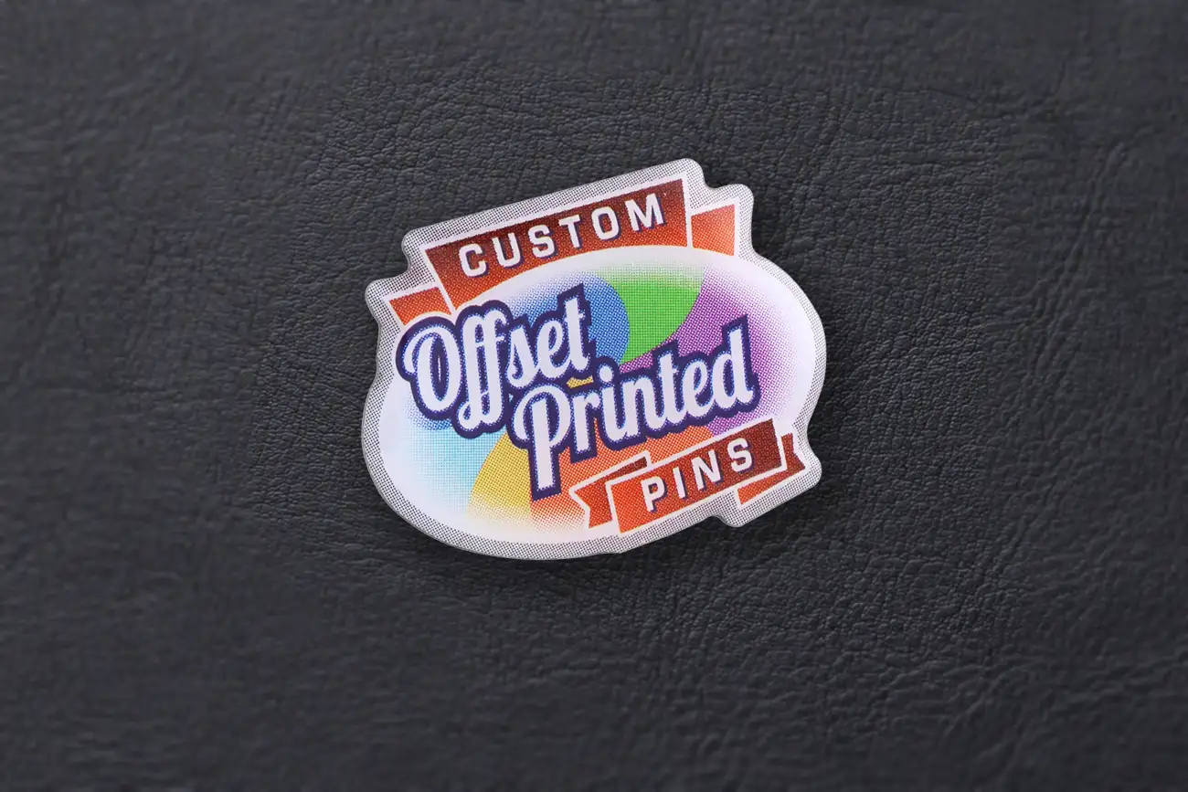 Offset Printed Pins Offset Printed Pins