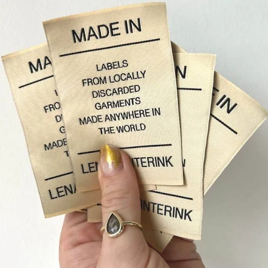 Custom clothing labels Custom clothing labels