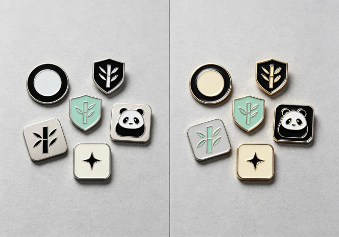 The Key Differences Between Offset Printed Pins and Enamel Pins The Key Differences Between Offset Printed Pins and Enamel Pins